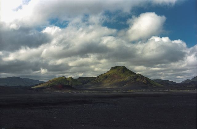 Highland road F208 (Fjallabaksleið nyrðri) in Iceland